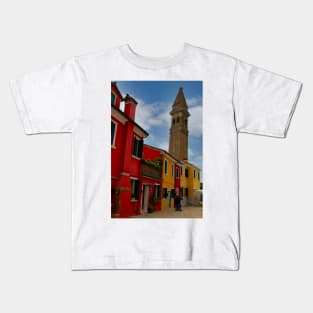 Colors of Burano Kids T-Shirt